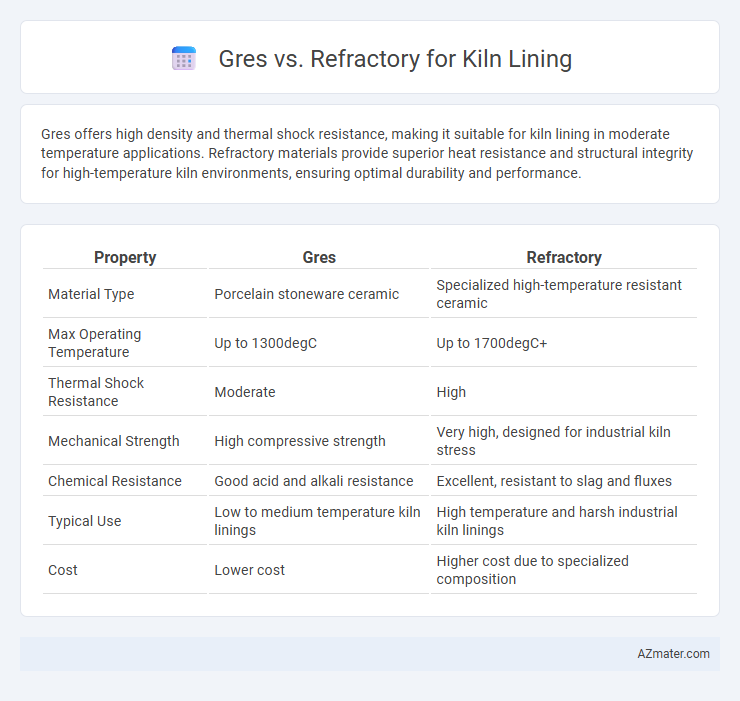 Gres vs. Refractory for Kiln Lining - What is The Difference?