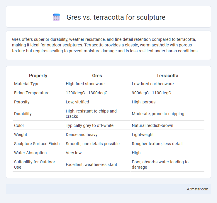 Gres vs. terracotta for sculpture - What is The Difference?