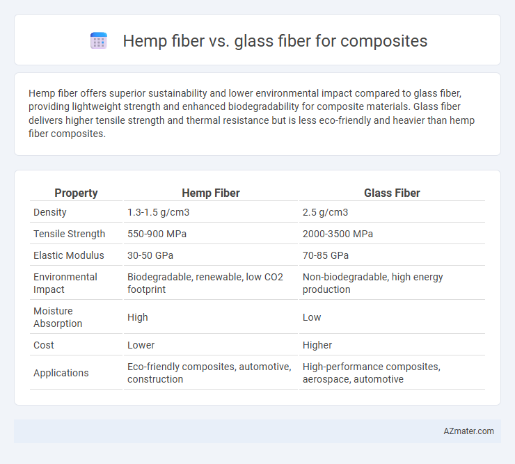 Hemp fiber vs. glass fiber for composites - What is The Difference?