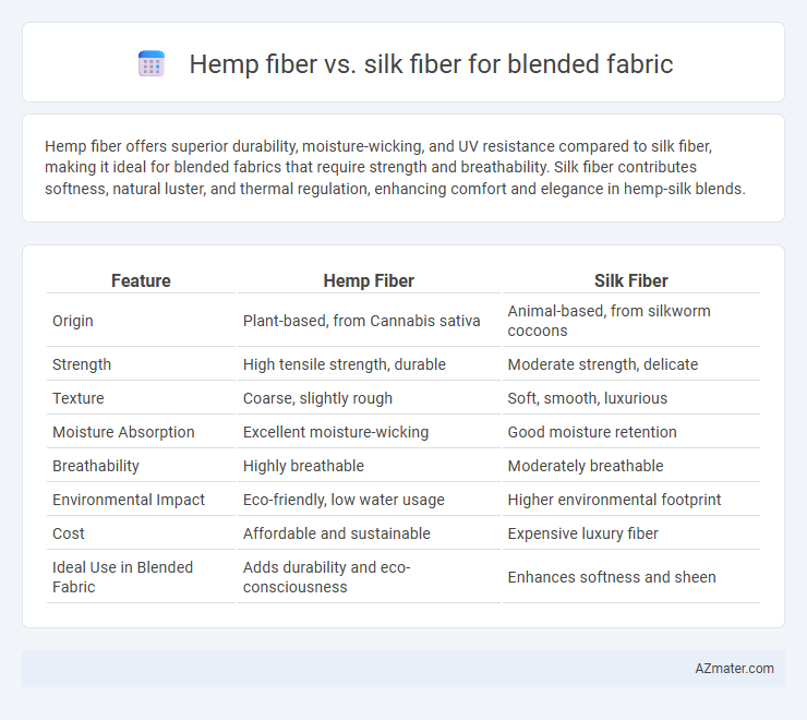 Hemp fiber vs. silk fiber for blended fabric - What is The Difference?