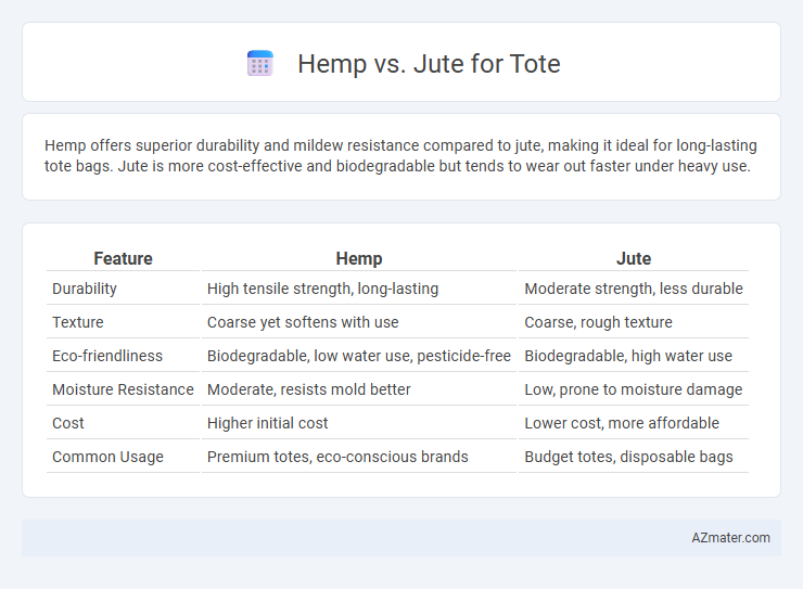 Hemp vs. Jute for Tote - What is The Difference?