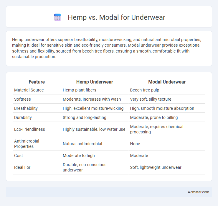 Hemp vs. Modal for Underwear - What is The Difference?