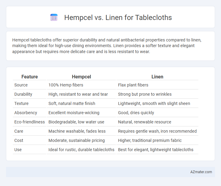 Hempcel vs. Linen for Tablecloths - What is The Difference?