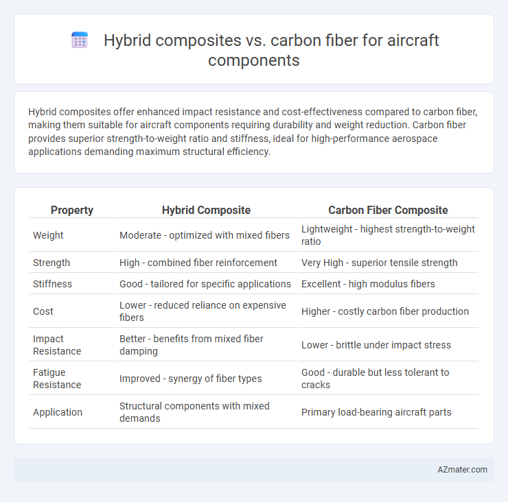 Hybrid composites vs. carbon fiber for aircraft components - What is The Difference?