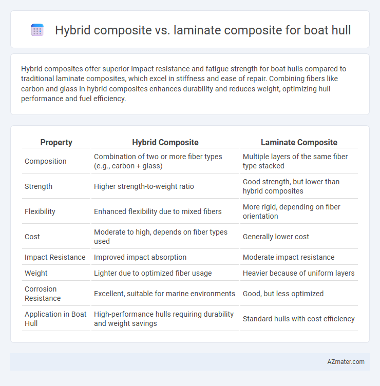 Hybrid composite vs. laminate composite for boat hull - What is The Difference?