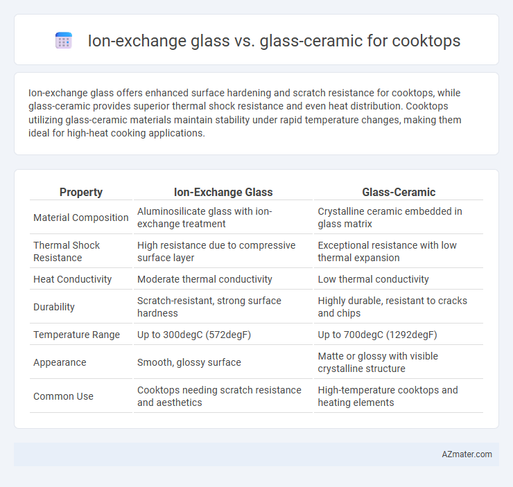 Ion-exchange glass vs. glass-ceramic for cooktops - What is The Difference?