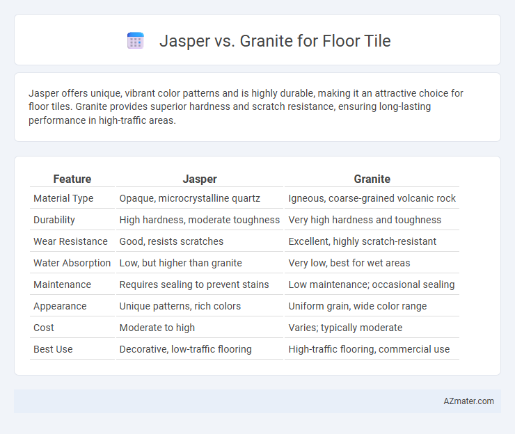 Jasper vs. Granite for Floor Tile - What is The Difference?