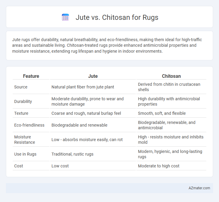 Jute vs. Chitosan for Rugs - What is The Difference?