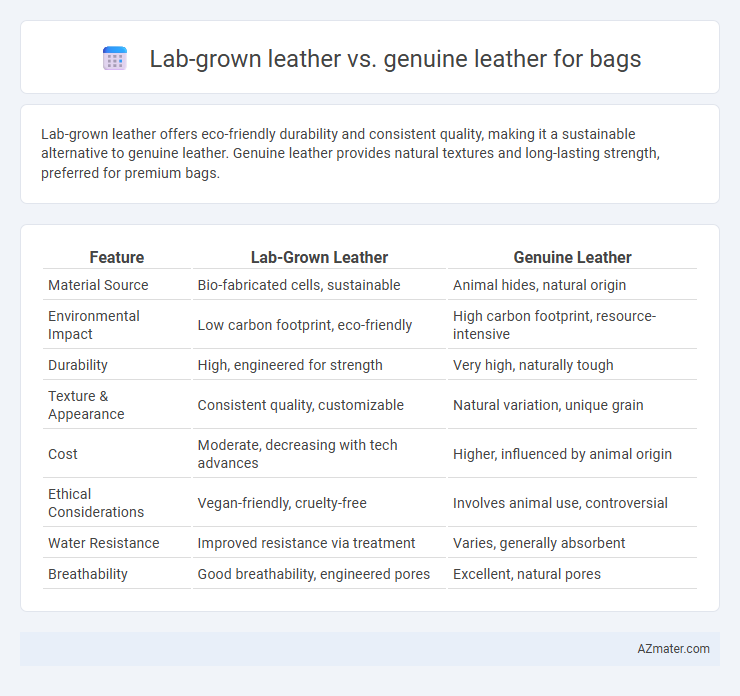 Lab-grown leather vs. genuine leather for bags - What is The Difference?