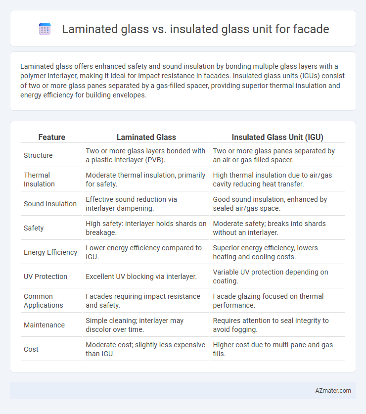 Laminated glass vs. insulated glass unit for facade - What is The Difference?