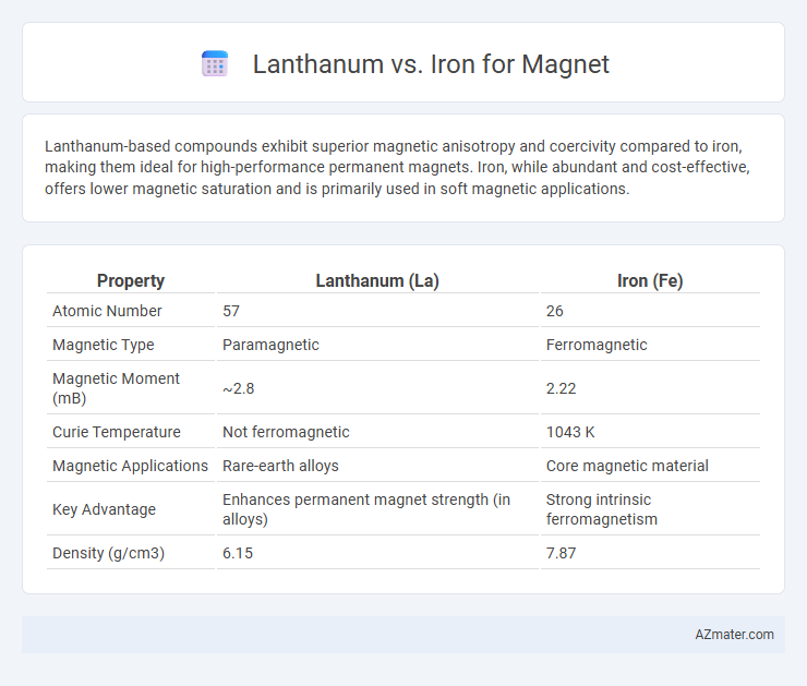 Lanthanum vs. Iron for Magnet - What is The Difference?