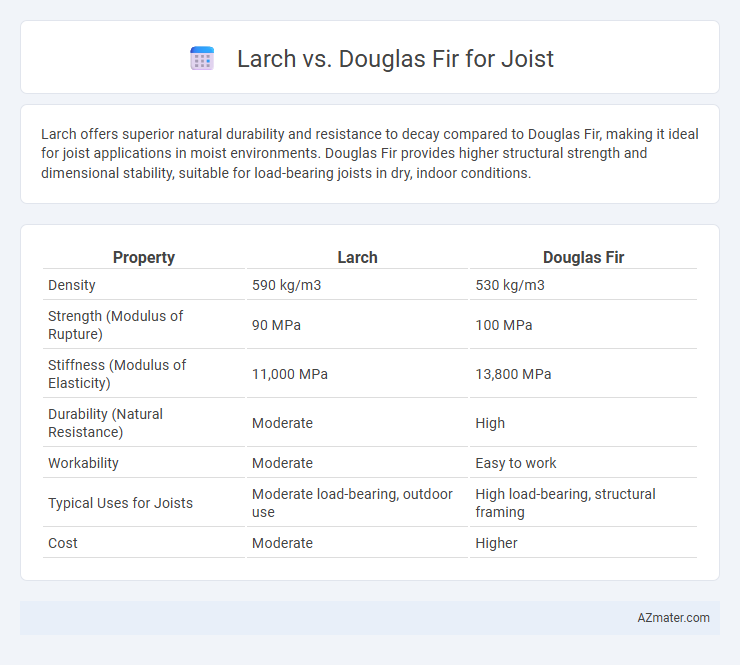 Larch vs. Douglas Fir for Joist - What is The Difference?