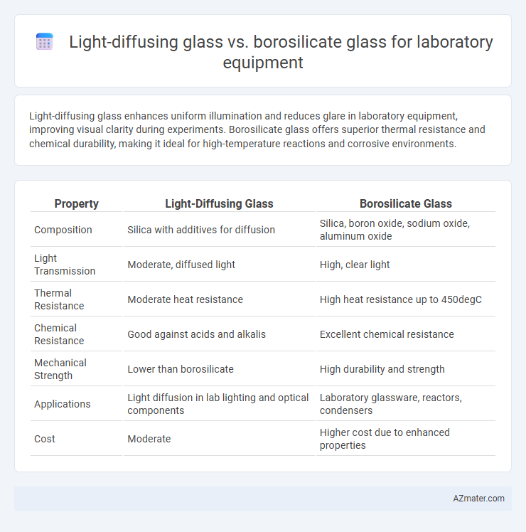 Light-diffusing glass vs. borosilicate glass for laboratory equipment - What is The Difference?
