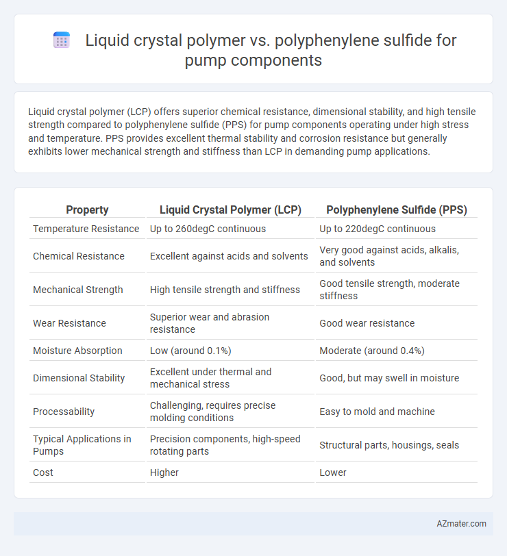Liquid crystal polymer vs. polyphenylene sulfide for pump components - What is The Difference?