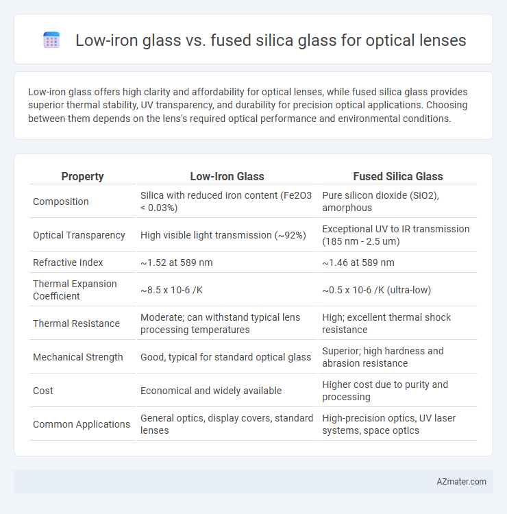 Low-iron glass vs. fused silica glass for optical lenses - What is The Difference?