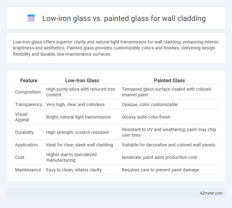 Low-iron glass vs. painted glass for wall cladding - What is The Difference?