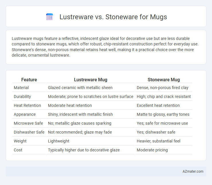 Lustreware vs. Stoneware for Mugs - What is The Difference?