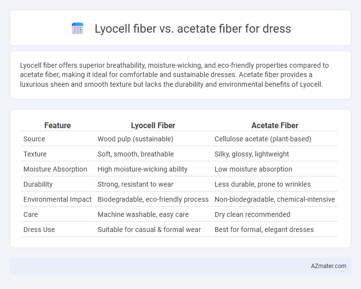 Lyocell fiber vs. acetate fiber for dress - What is The Difference?