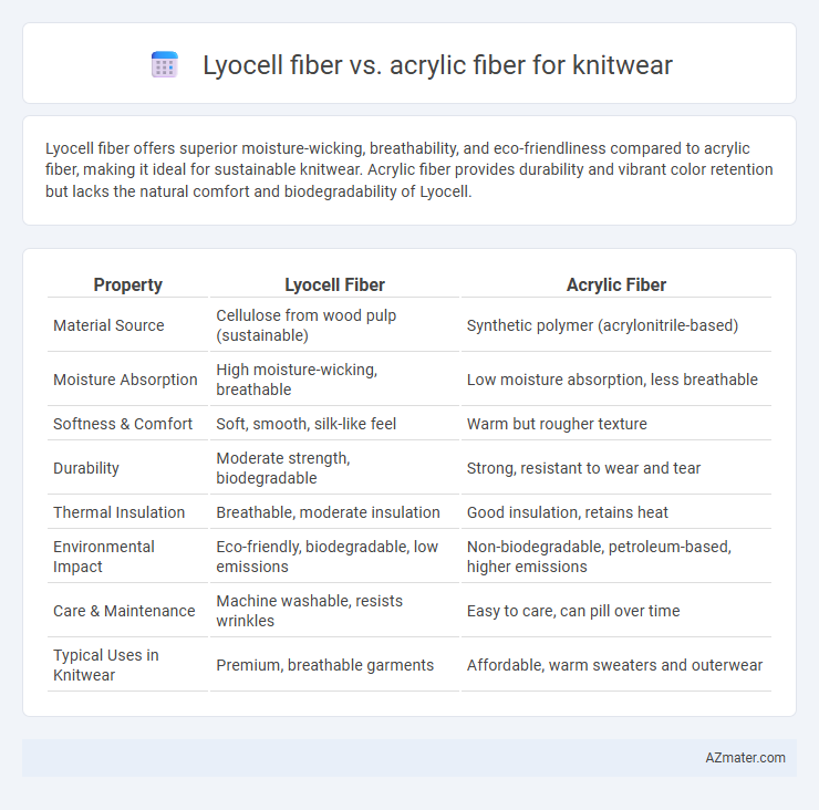Lyocell fiber vs. acrylic fiber for knitwear - What is The Difference?