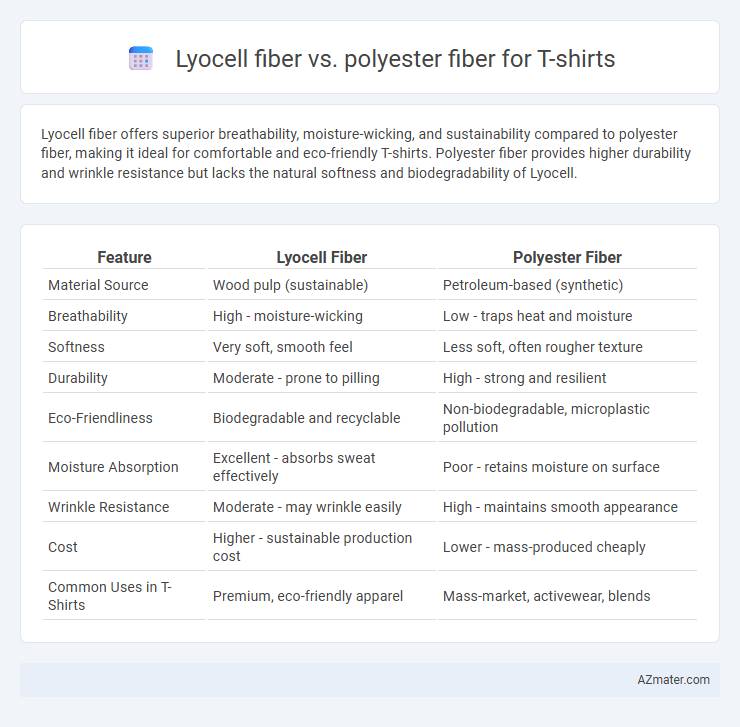 Lyocell fiber vs. polyester fiber for T-shirts - What is The Difference?