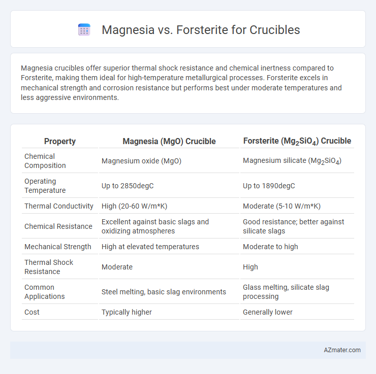 Magnesia vs. Forsterite for Crucibles - What is The Difference?