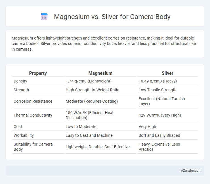 Magnesium vs. Silver for Camera Body - What is The Difference?