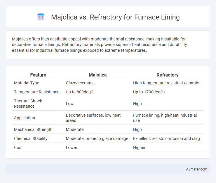 Majolica vs. Refractory for Furnace Lining - What is The Difference?