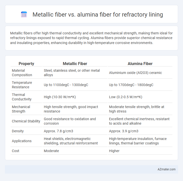 Metallic fiber vs. alumina fiber for refractory lining - What is The Difference?