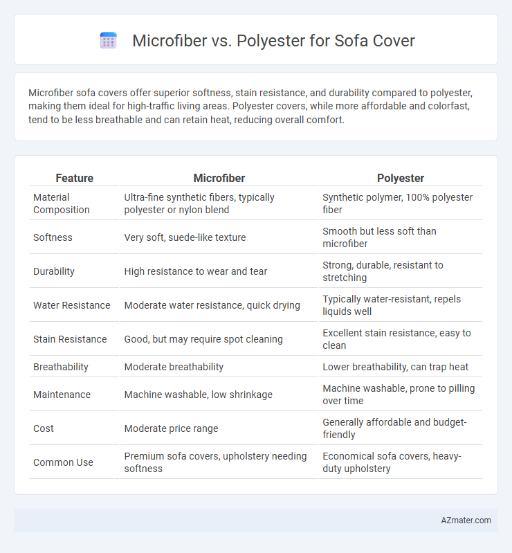Microfiber vs. Polyester for Sofa Cover - What is The Difference?