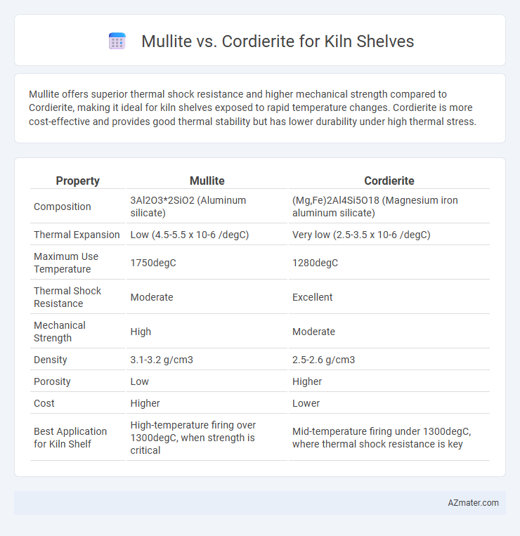 Mullite vs. Cordierite for Kiln Shelves - What is The Difference?