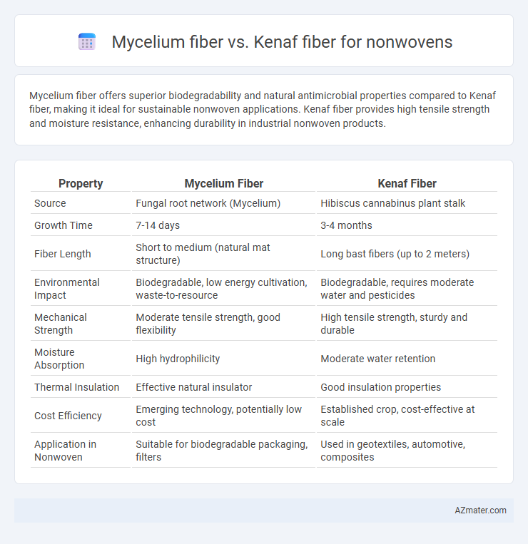 Mycelium fiber vs. Kenaf fiber for nonwovens - What is The Difference?
