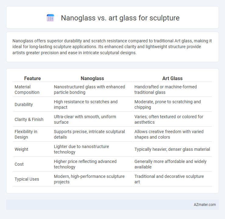 Nanoglass vs. art glass for sculpture - What is The Difference?