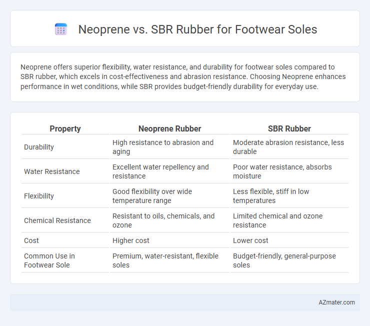 Neoprene vs. SBR Rubber for Footwear Soles - What is The Difference?