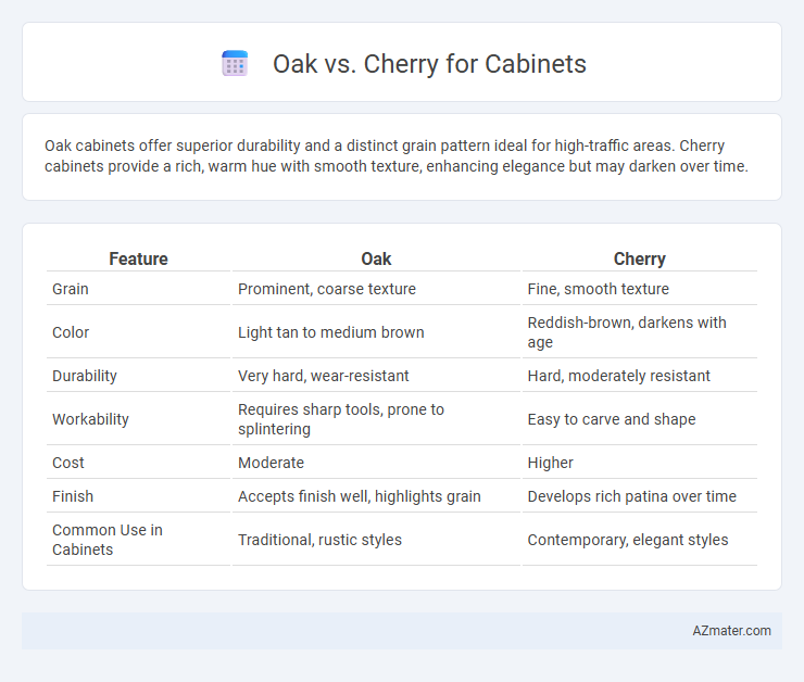 Oak vs. Cherry for Cabinets - What is The Difference?
