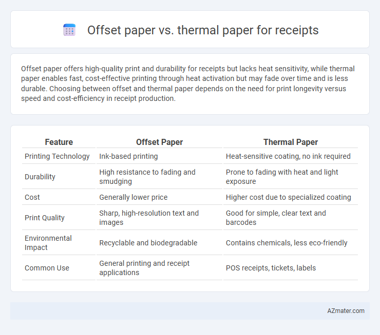 Offset paper vs. thermal paper for receipts - What is The Difference?