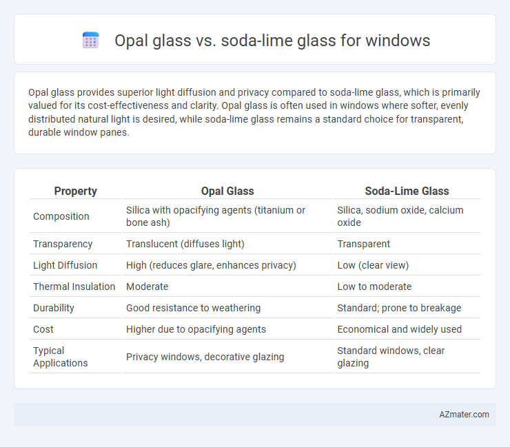Opal glass vs. soda-lime glass for windows - What is The Difference?