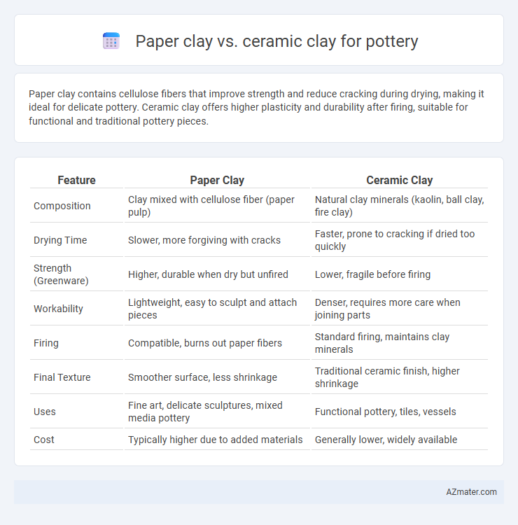 Paper clay vs. ceramic clay for pottery - What is The Difference?