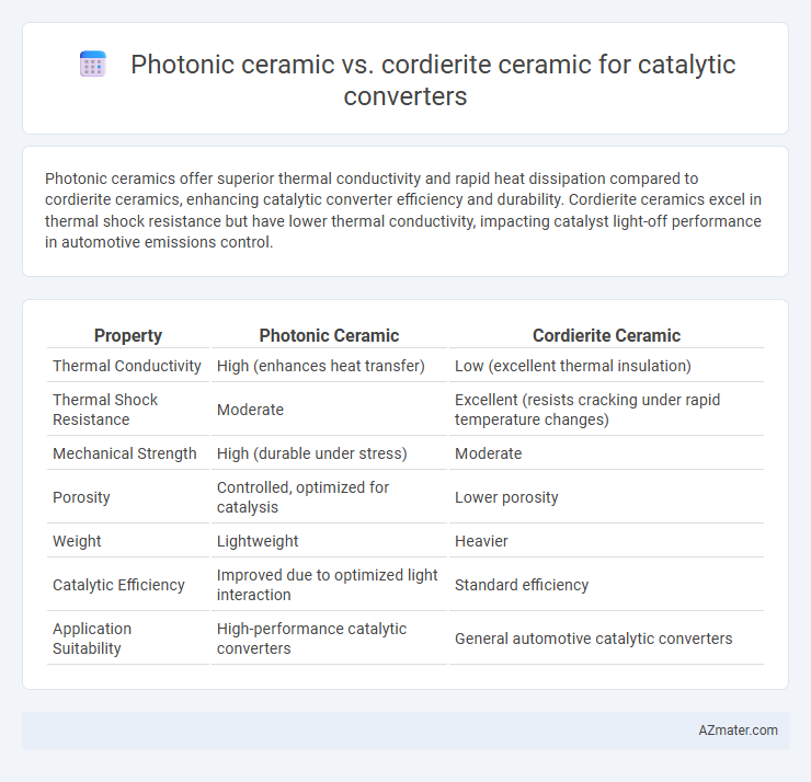 Photonic ceramic vs. cordierite ceramic for catalytic converters - What is The Difference?