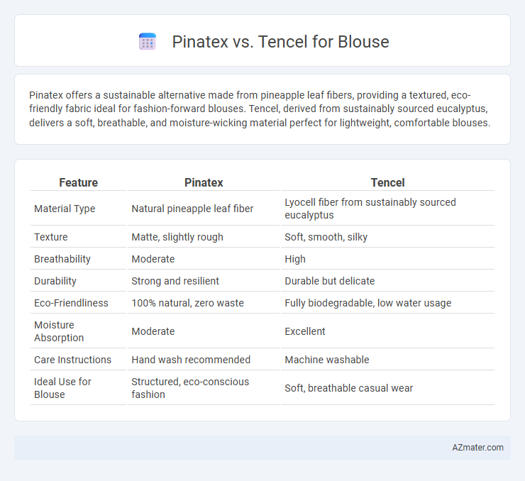 Pinatex vs. Tencel for Blouse - What is The Difference?