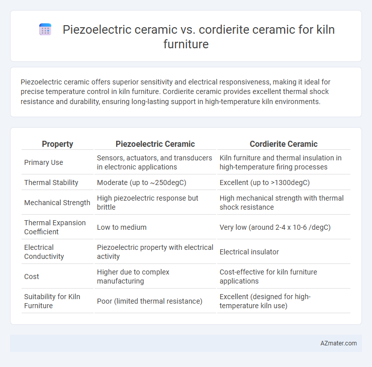 Piezoelectric ceramic vs. cordierite ceramic for kiln furniture - What is The Difference?