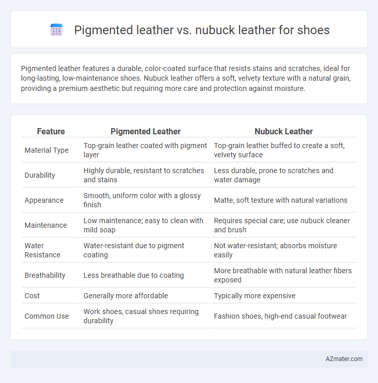 Pigmented leather vs. nubuck leather for shoes - What is The Difference?