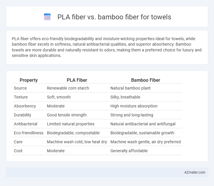 PLA fiber vs. bamboo fiber for towels - What is The Difference?