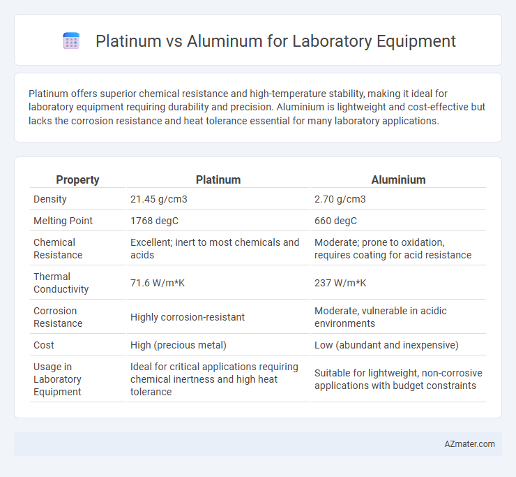 Platinum vs Aluminum for Laboratory Equipment - What is The Difference?