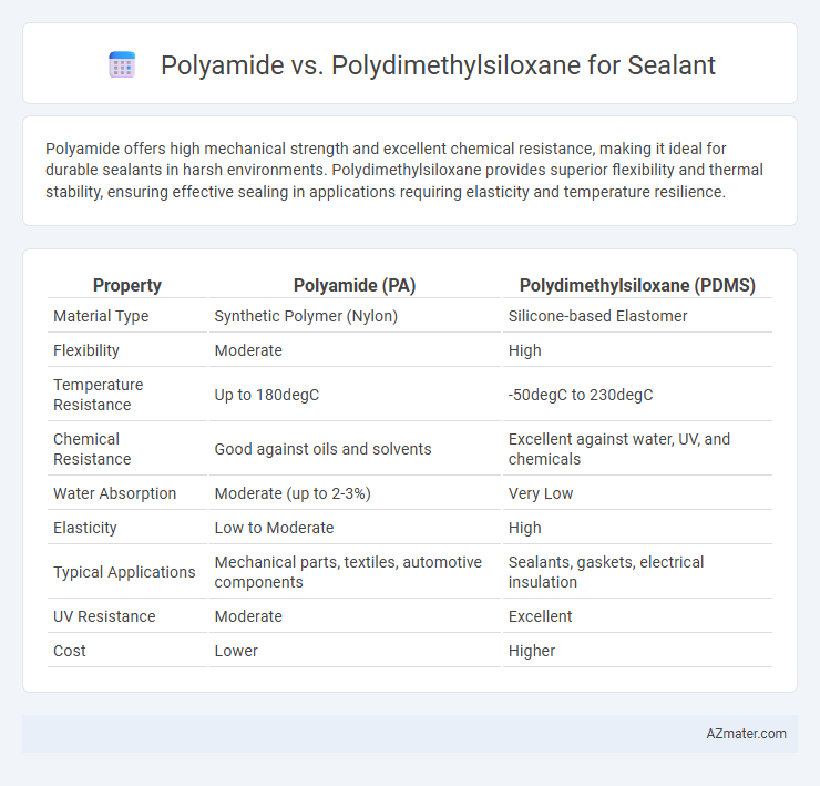 Polyamide vs. Polydimethylsiloxane for Sealant - What is The Difference?