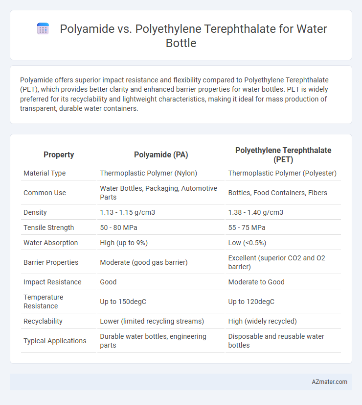 Polyamide vs. Polyethylene Terephthalate for Water Bottle - What is The Difference?