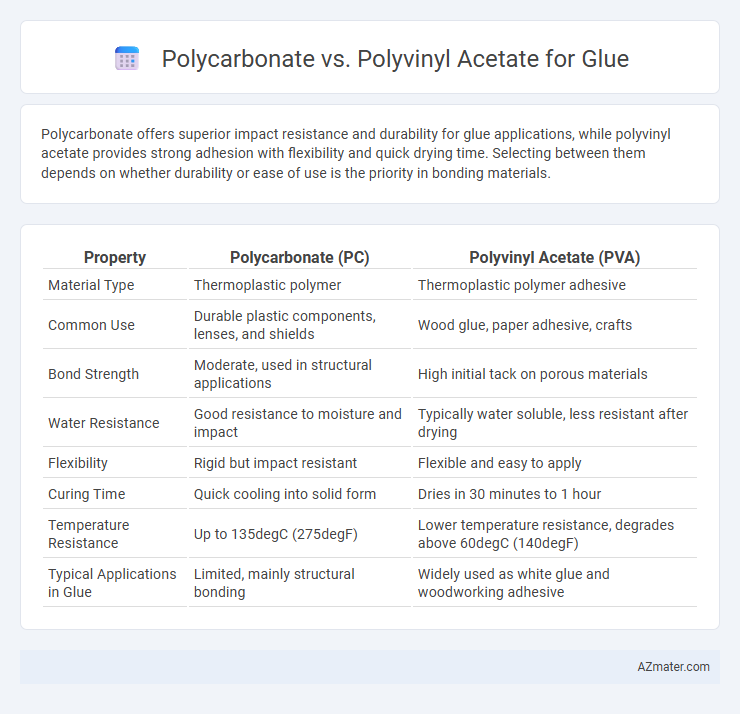 Polycarbonate vs. Polyvinyl Acetate for Glue - What is The Difference?