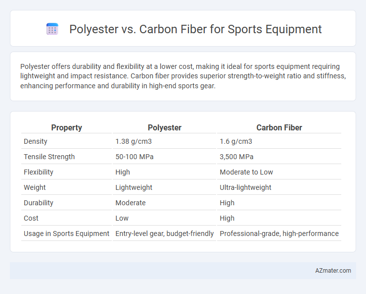 Polyester vs. Carbon Fiber for Sports Equipment - What is The Difference?