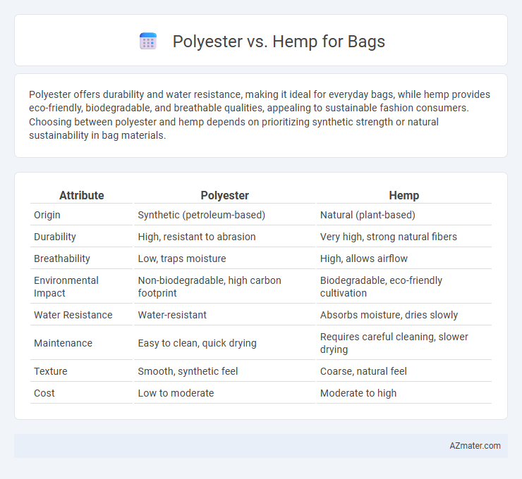 Polyester vs. Hemp for Bags - What is The Difference?