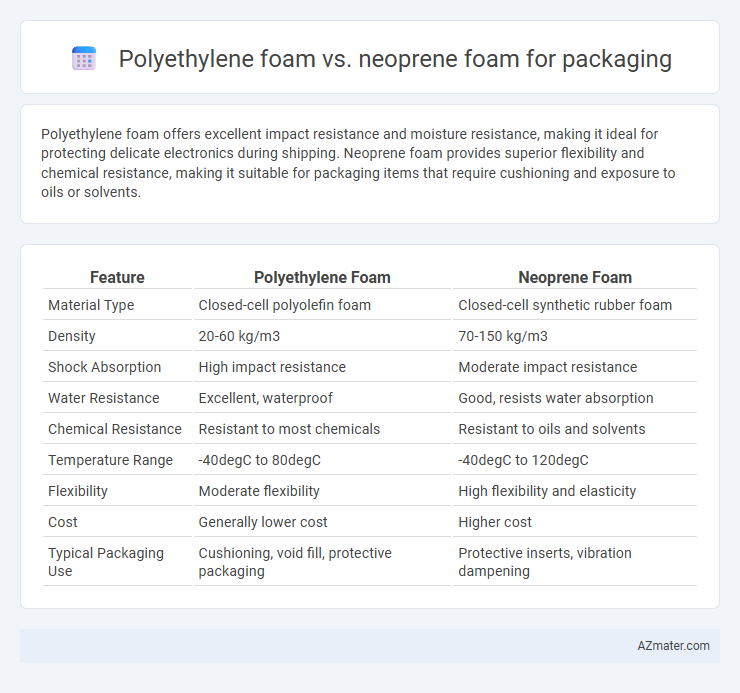 Polyethylene foam vs. neoprene foam for packaging - What is The Difference?