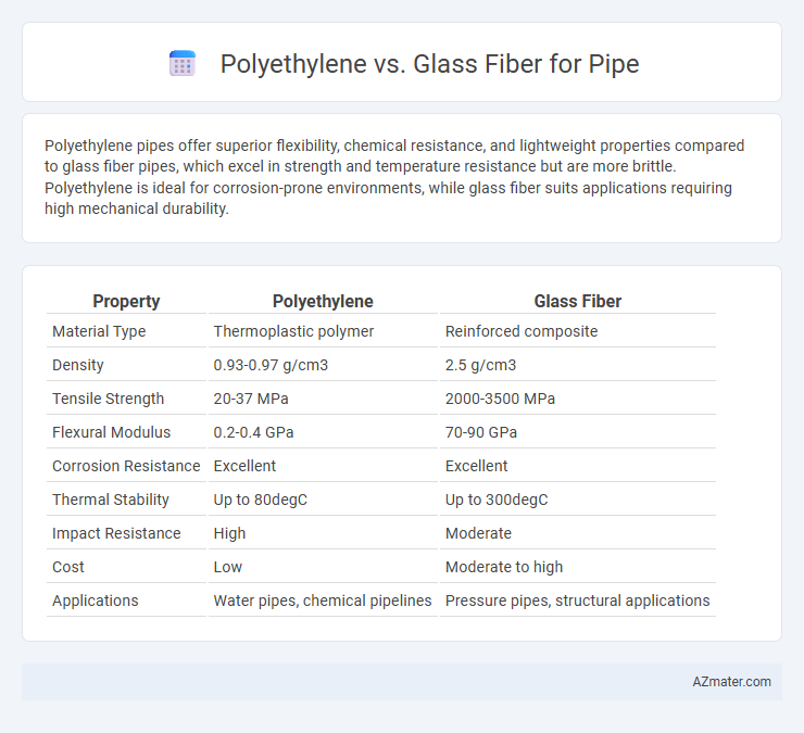 Polyethylene vs. Glass Fiber for Pipe - What is The Difference?
